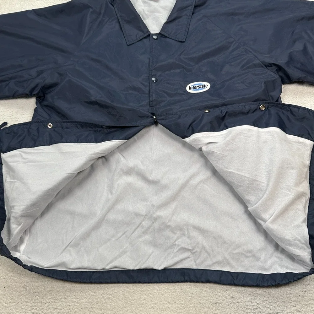 Vintage Y2K Interstate IS Jeans nylon jacket windbreaker Size XXL West Coast